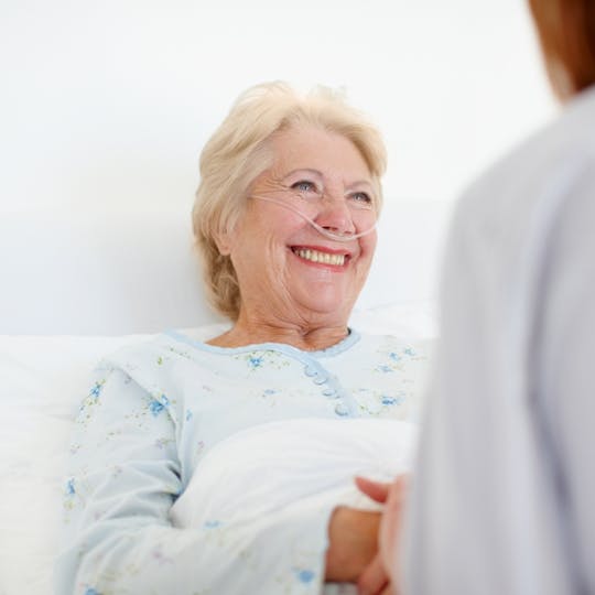 A happy women